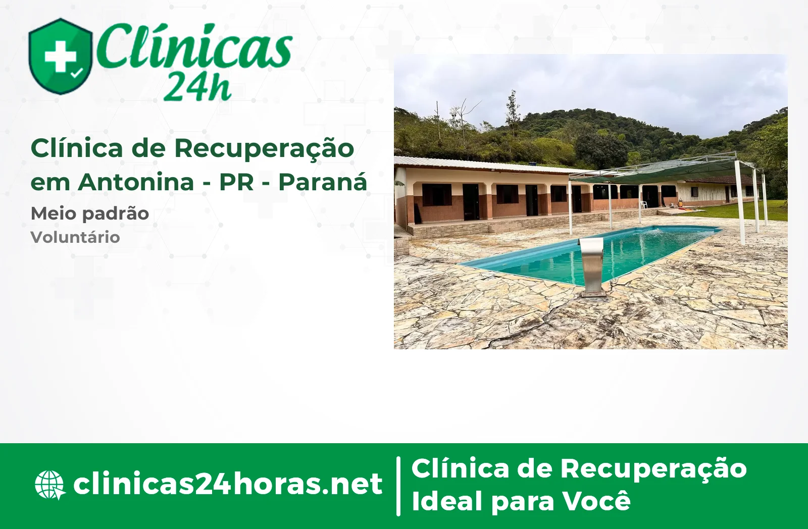 Clínica de Recuperação em Antonina Feminina