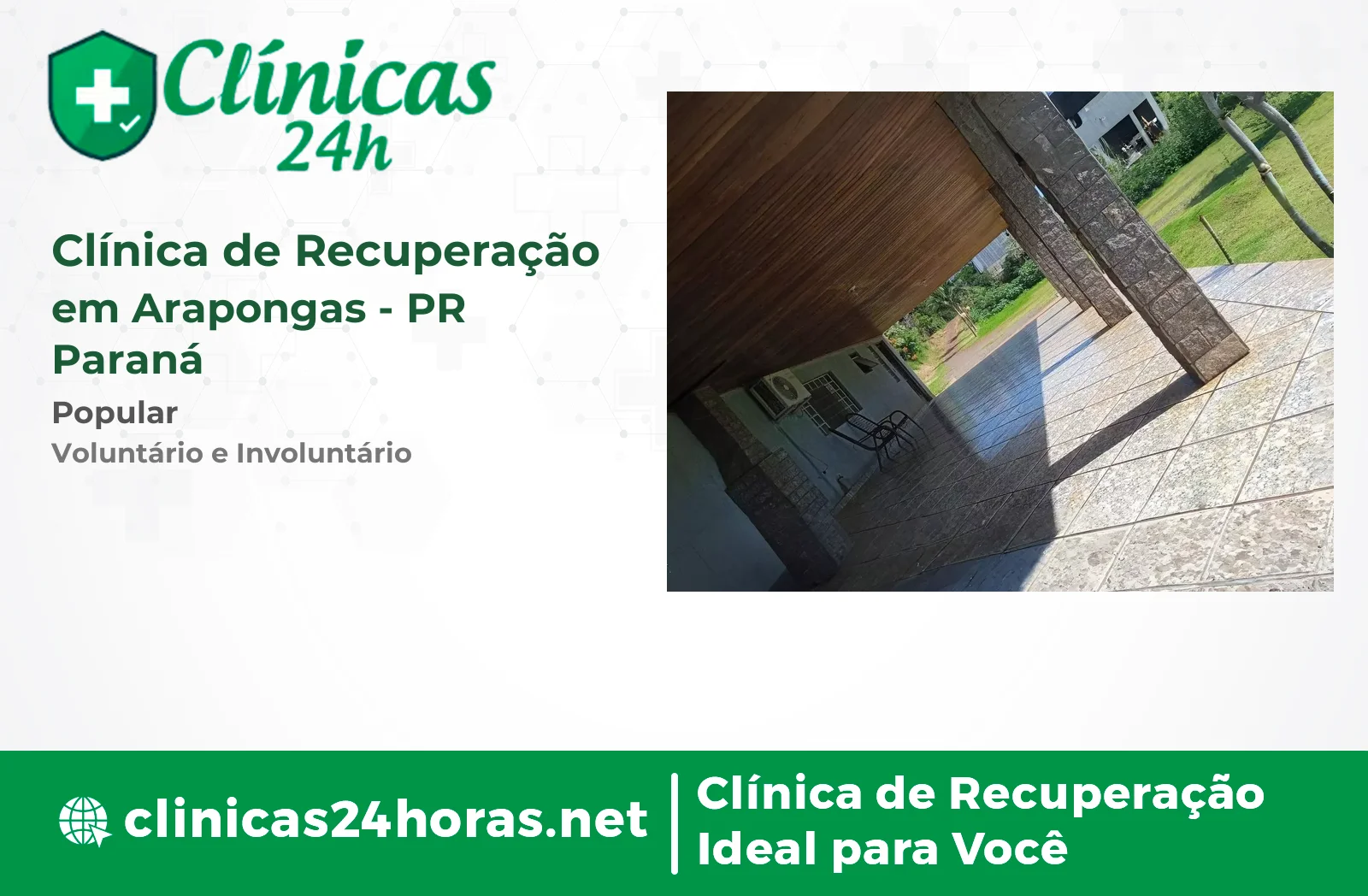 Clínica de Recuperação em Arapongas Masculina-2