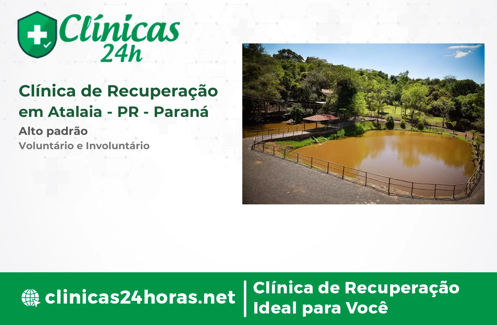 Clínica de Recuperação em Atalaia Masculina