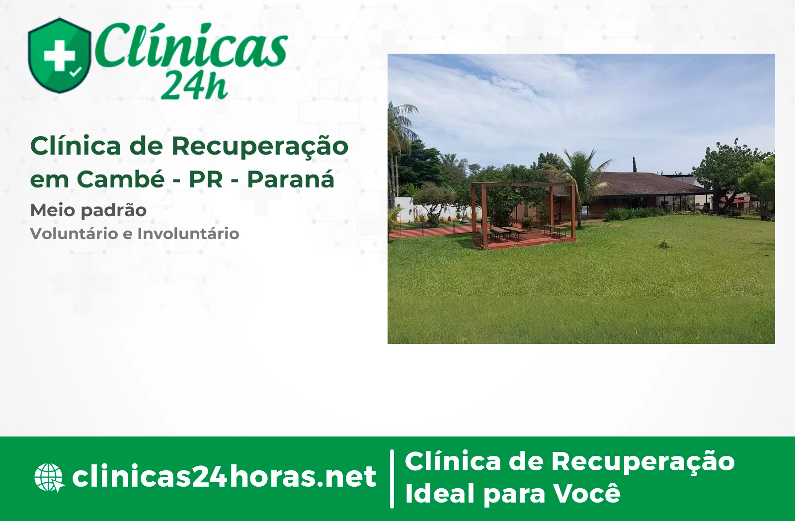 Clínica de Recuperação em Cambé Masculina 2