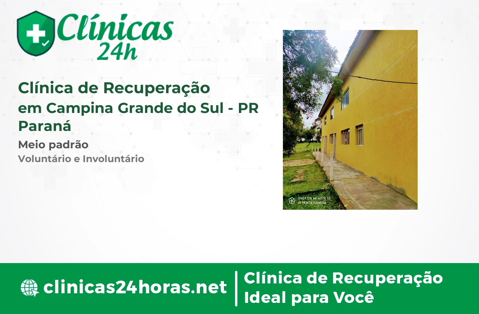 Clínica de Recuperação em Campina Grande do Sul Masculina 3