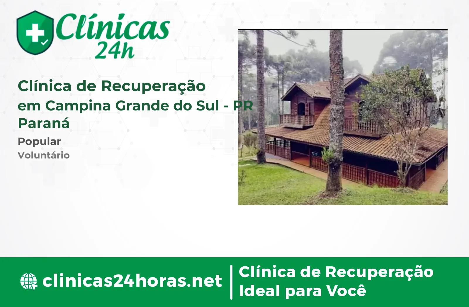 Clínica de Recuperação em Campina Grande do Sul Masculina-2