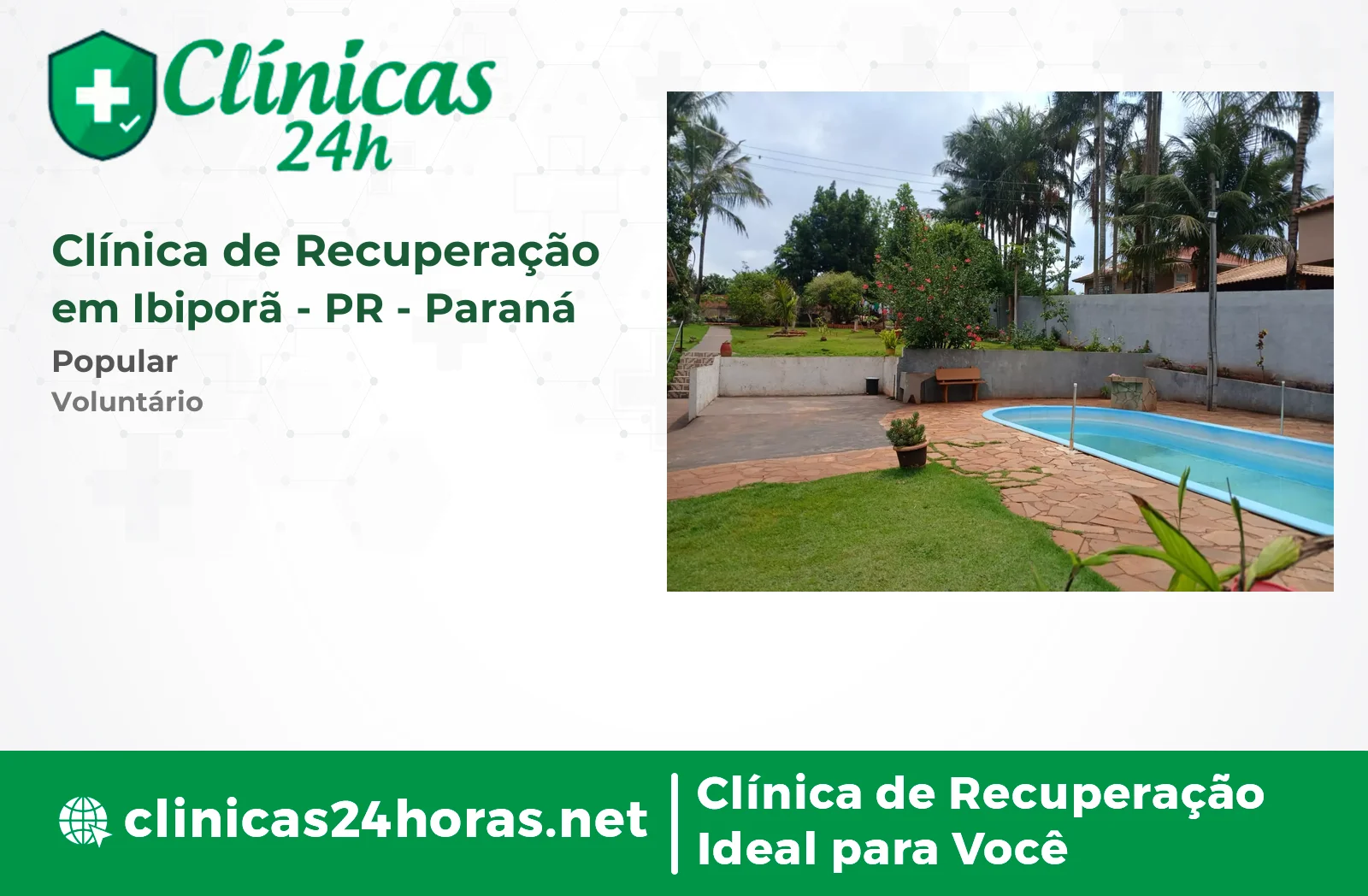 Clínica de Recuperação em Ibiporã Feminina