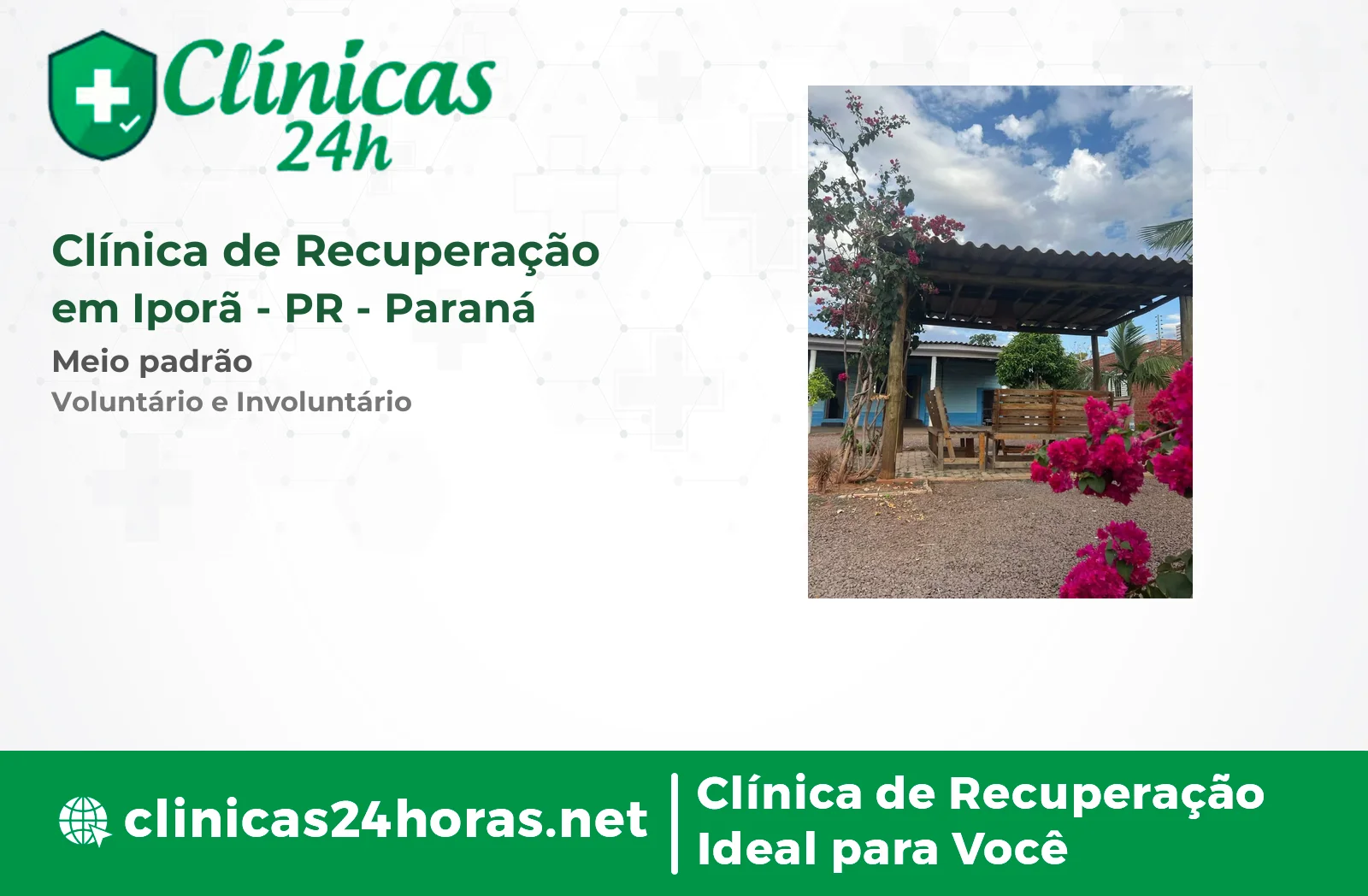 Clínica de Recuperação em Iporã Masculina 3
