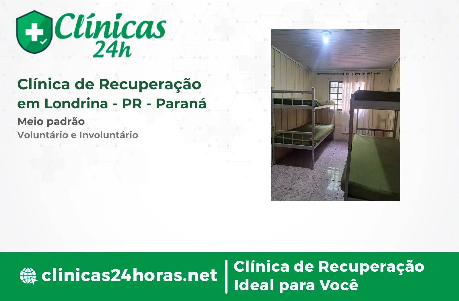 Clínica de Recuperação em Londrina Masculina