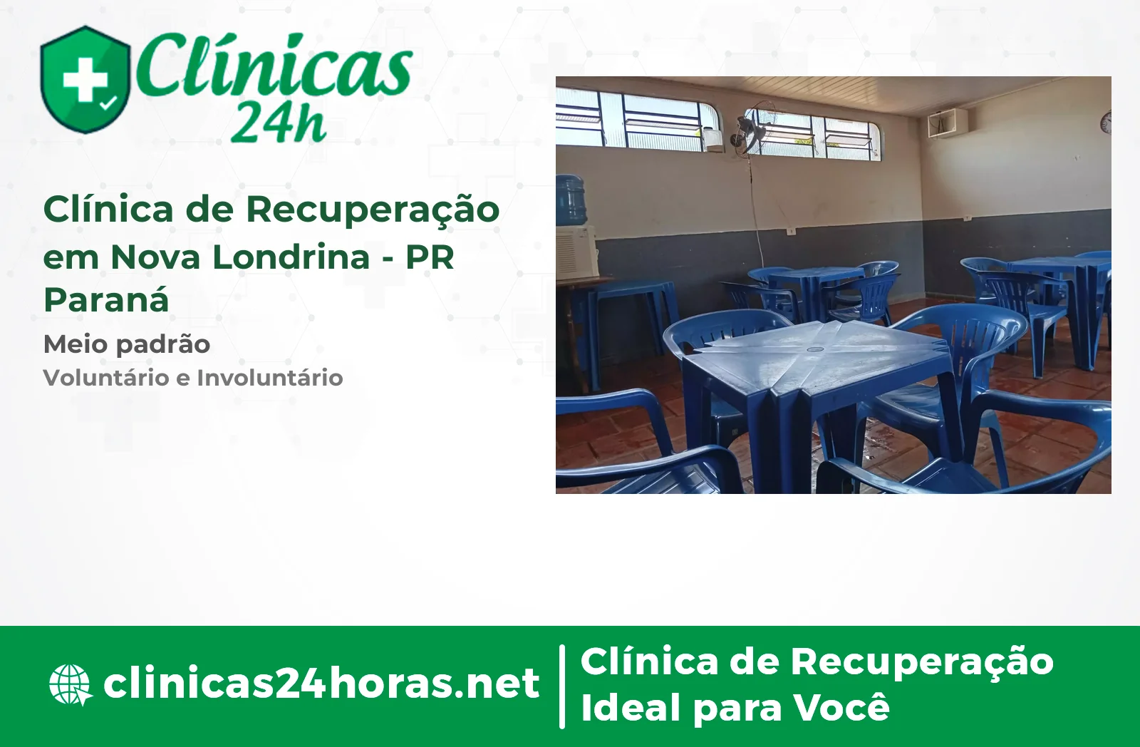 Clínica de Recuperação em Nova Londrina Masculina 4