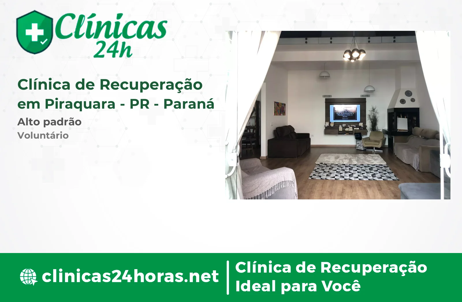 Clínica de Recuperação em Piraquara Masculina 2