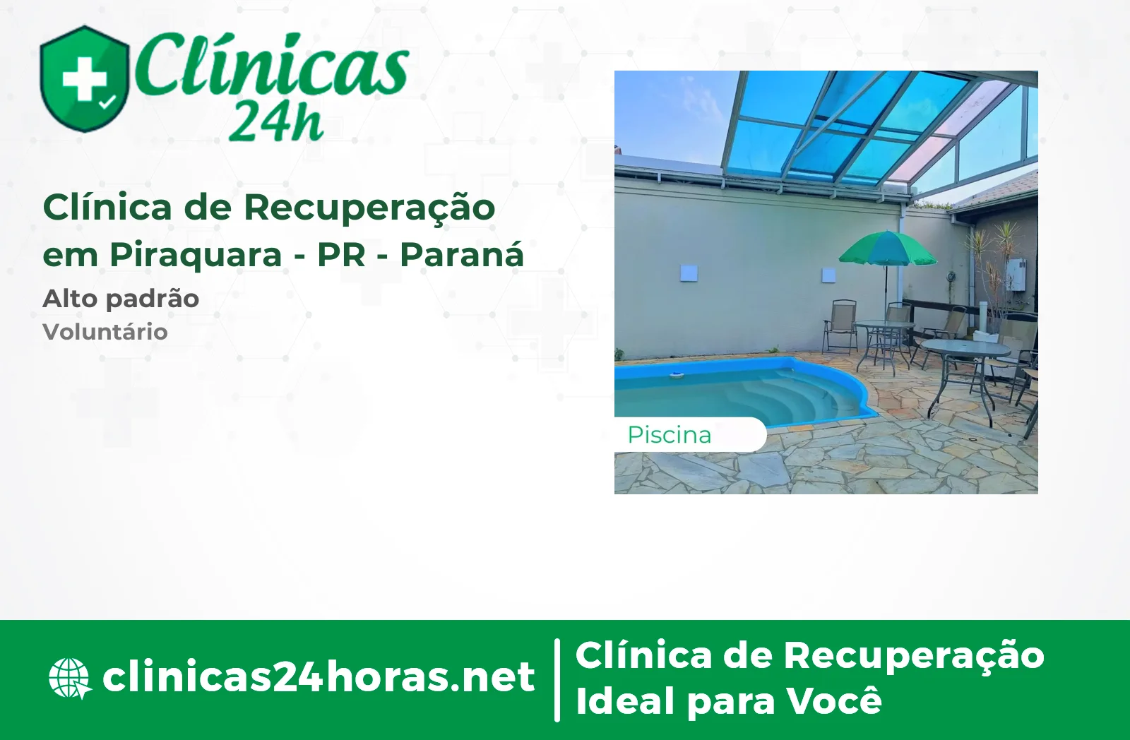 Clínica de Recuperação em Piraquara Masculina 5