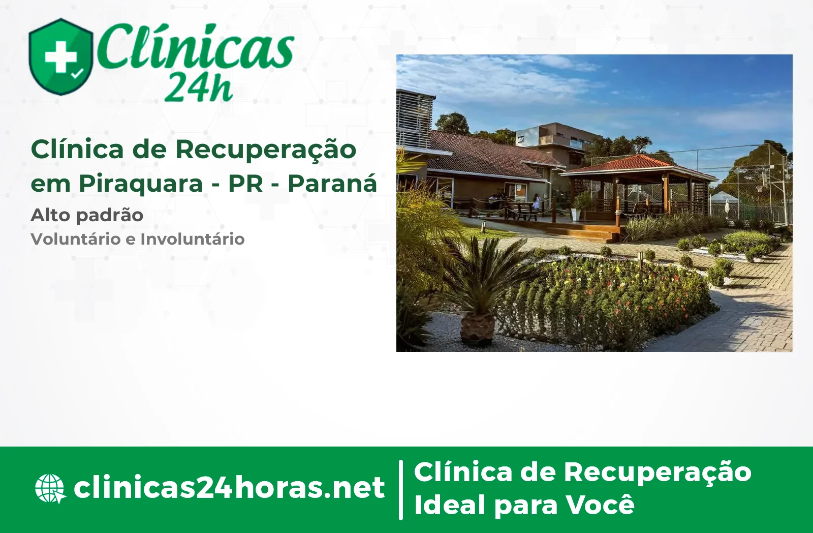 Clínica de Recuperação em Piraquara Mista