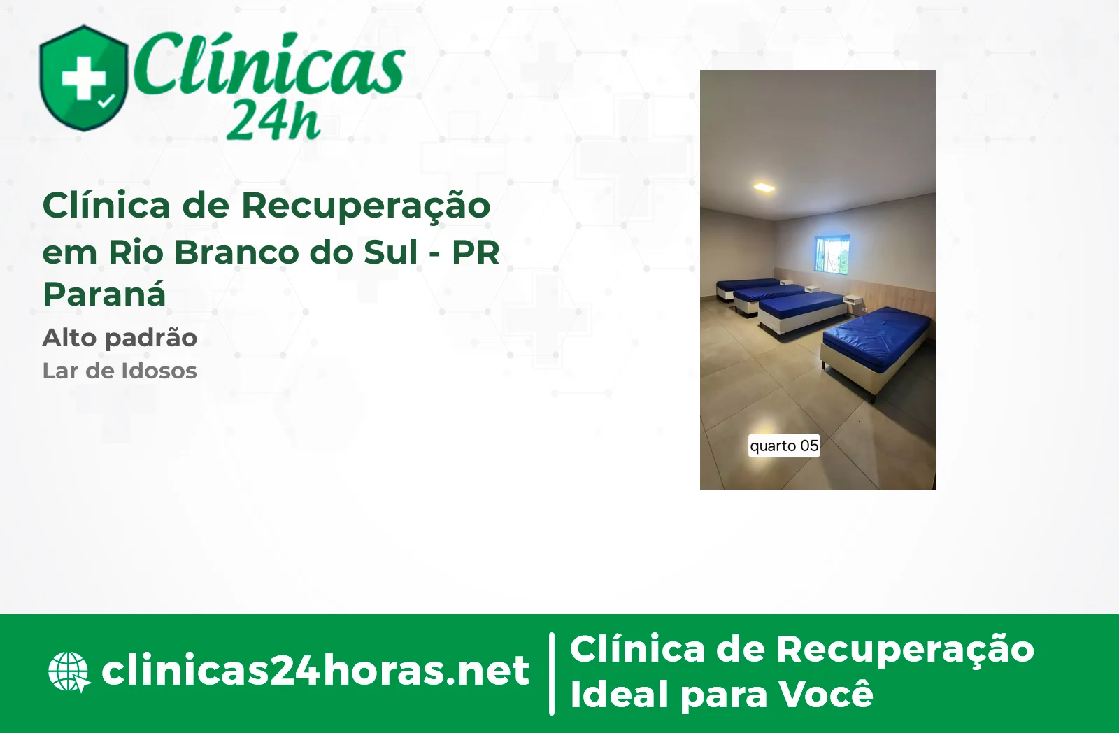 Clínica de Recuperação em Rio Branco do Sul Mista 4