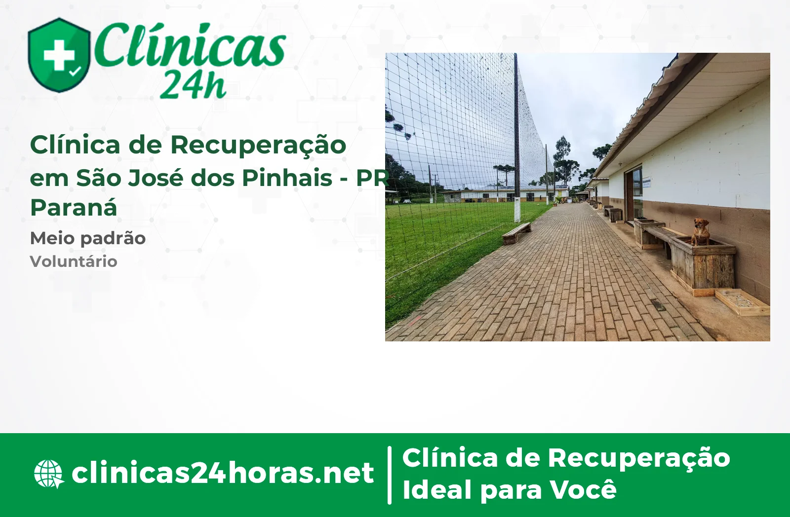 Clínica de Recuperação em São José dos Pinhais Mista 5