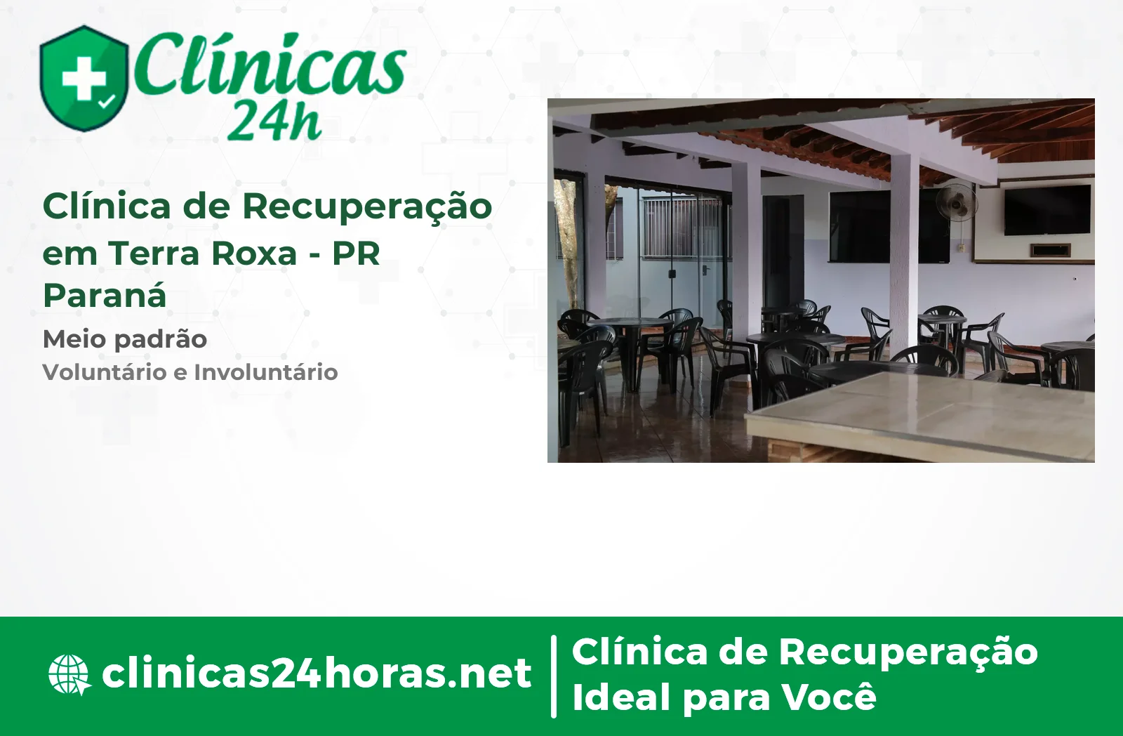 Clínica de Recuperação em Terra Roxa Feminina 4