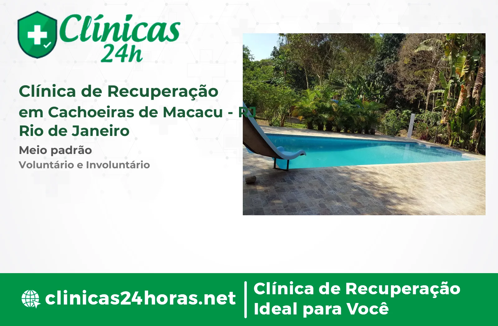 Clínica de Recuperação em Cachoeiras de Macacu Masculina