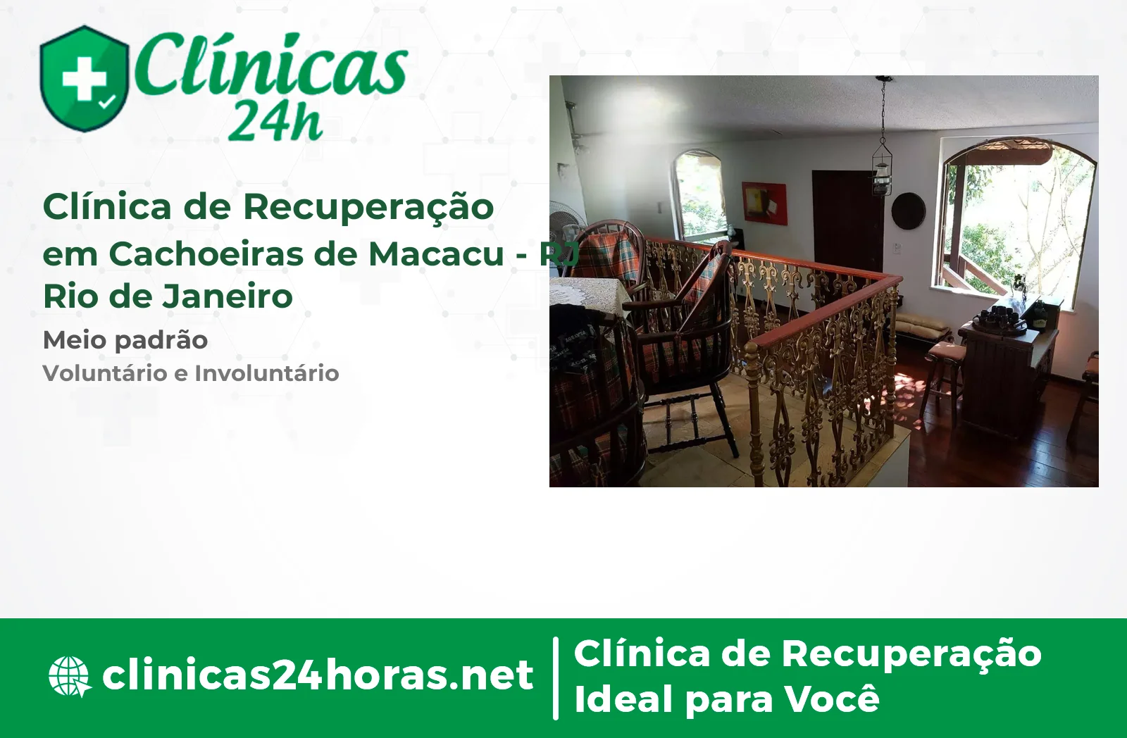 Clínica de Recuperação em Cachoeiras de Macacu Masculina 5