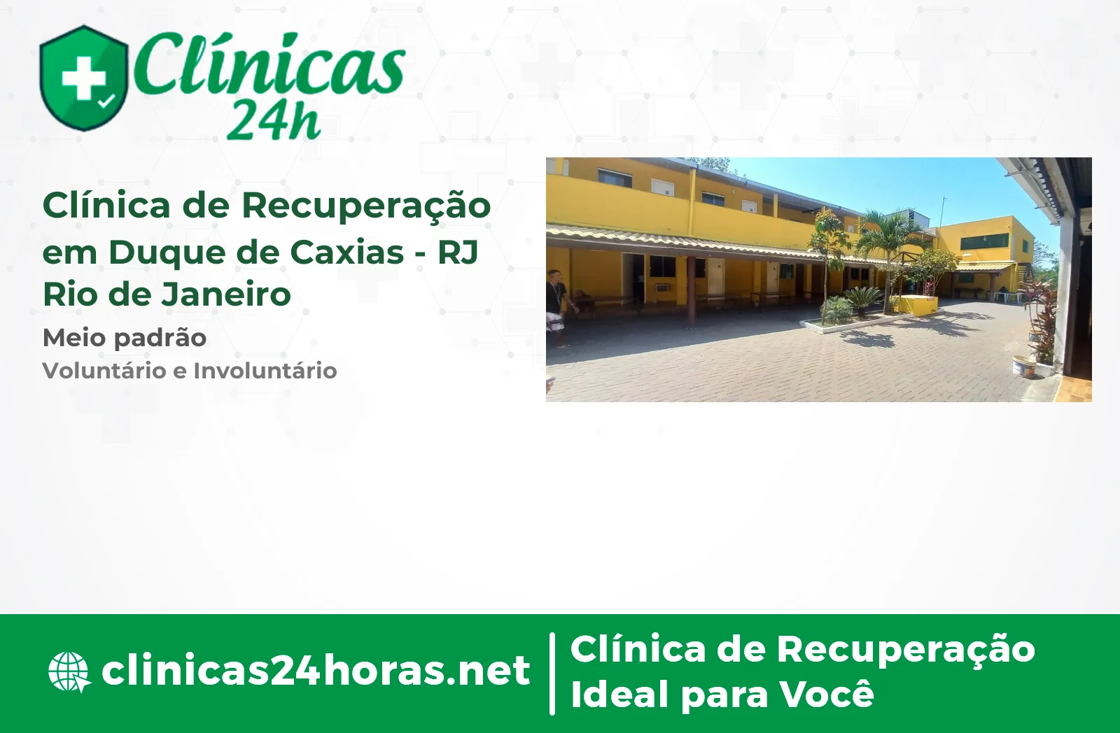 Clínica de Recuperação em Duque de Caxias Masculina 2