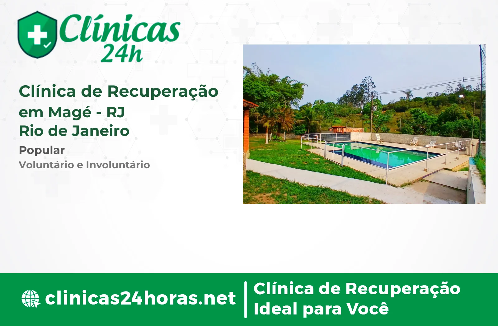 Clínica de Recuperação em Magé Masculina