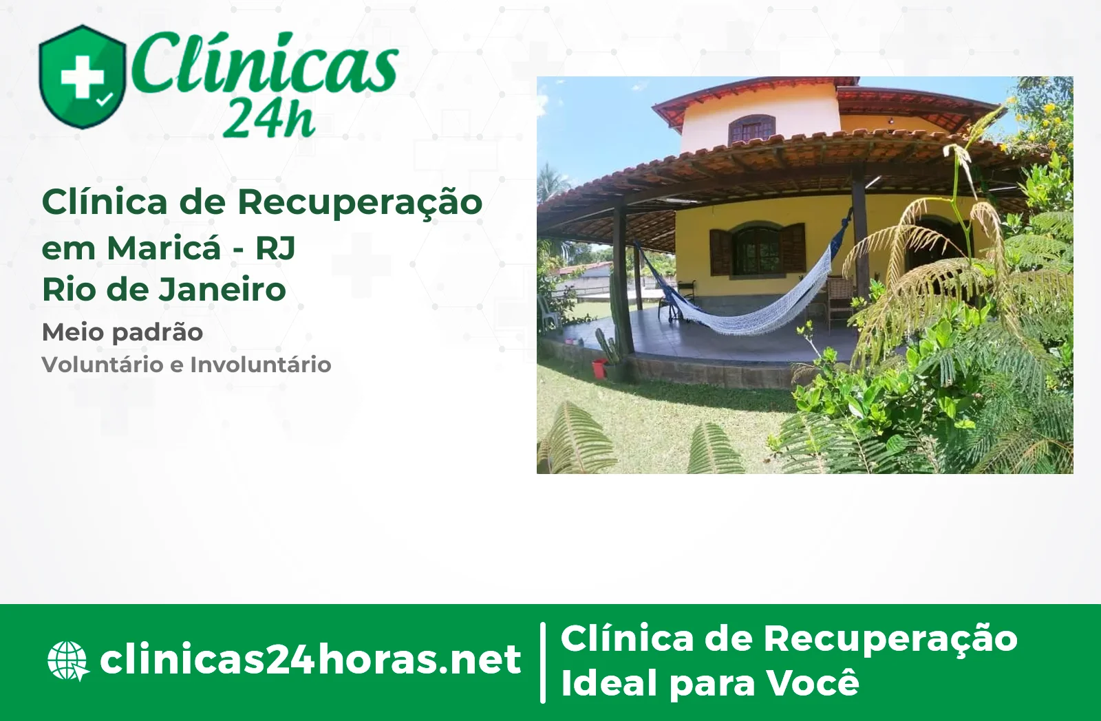 Clínica de Recuperação em Maricá Feminina