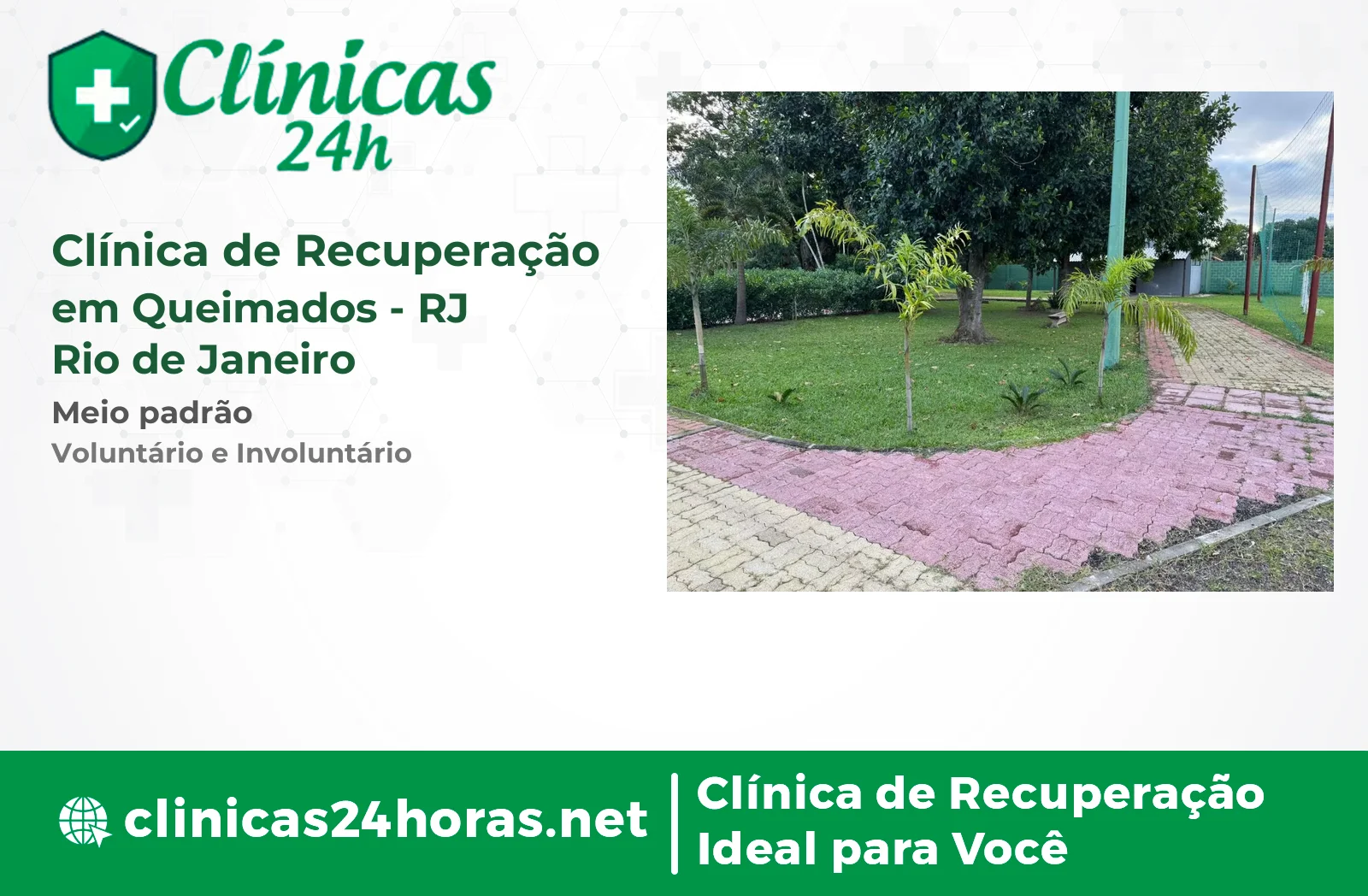 Clínica de Recuperação em Queimados Masculina