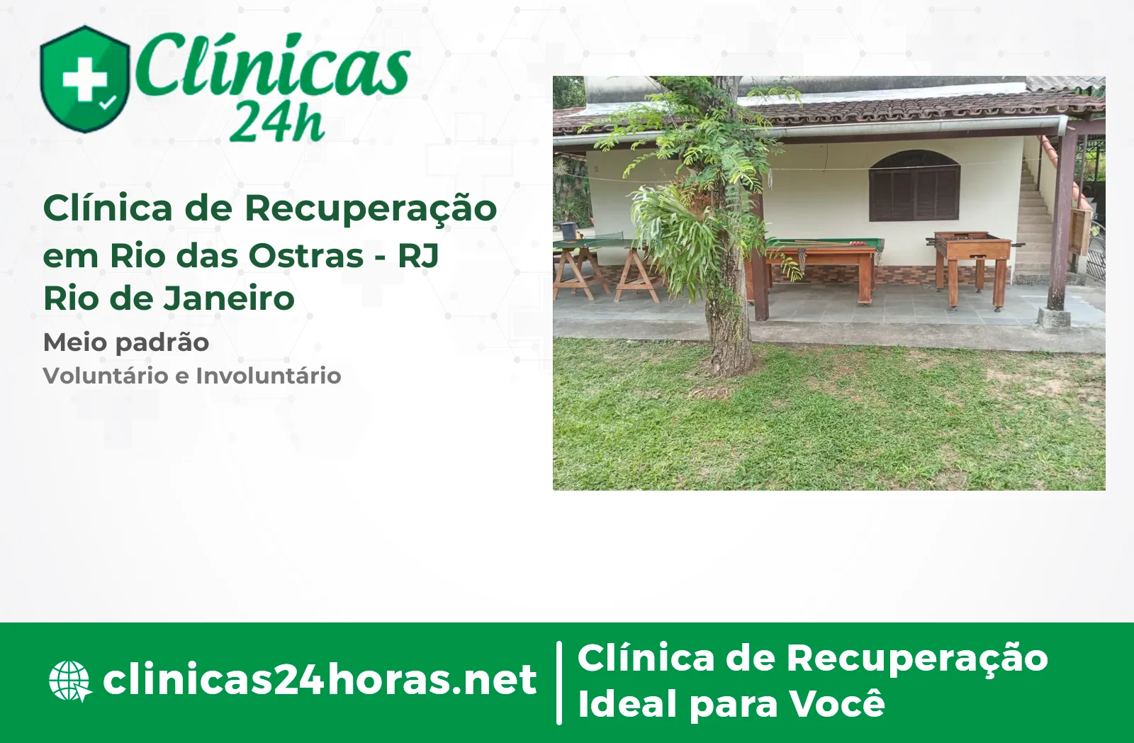 Clínica de Recuperação em Rio das Ostras Masculina 2