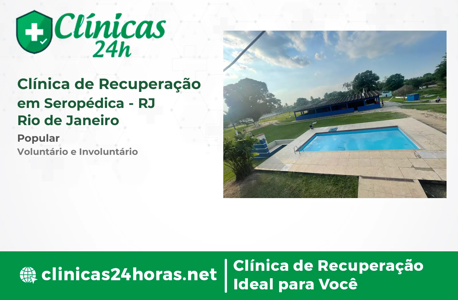 Clínica de Recuperação em Seropédica Masculina