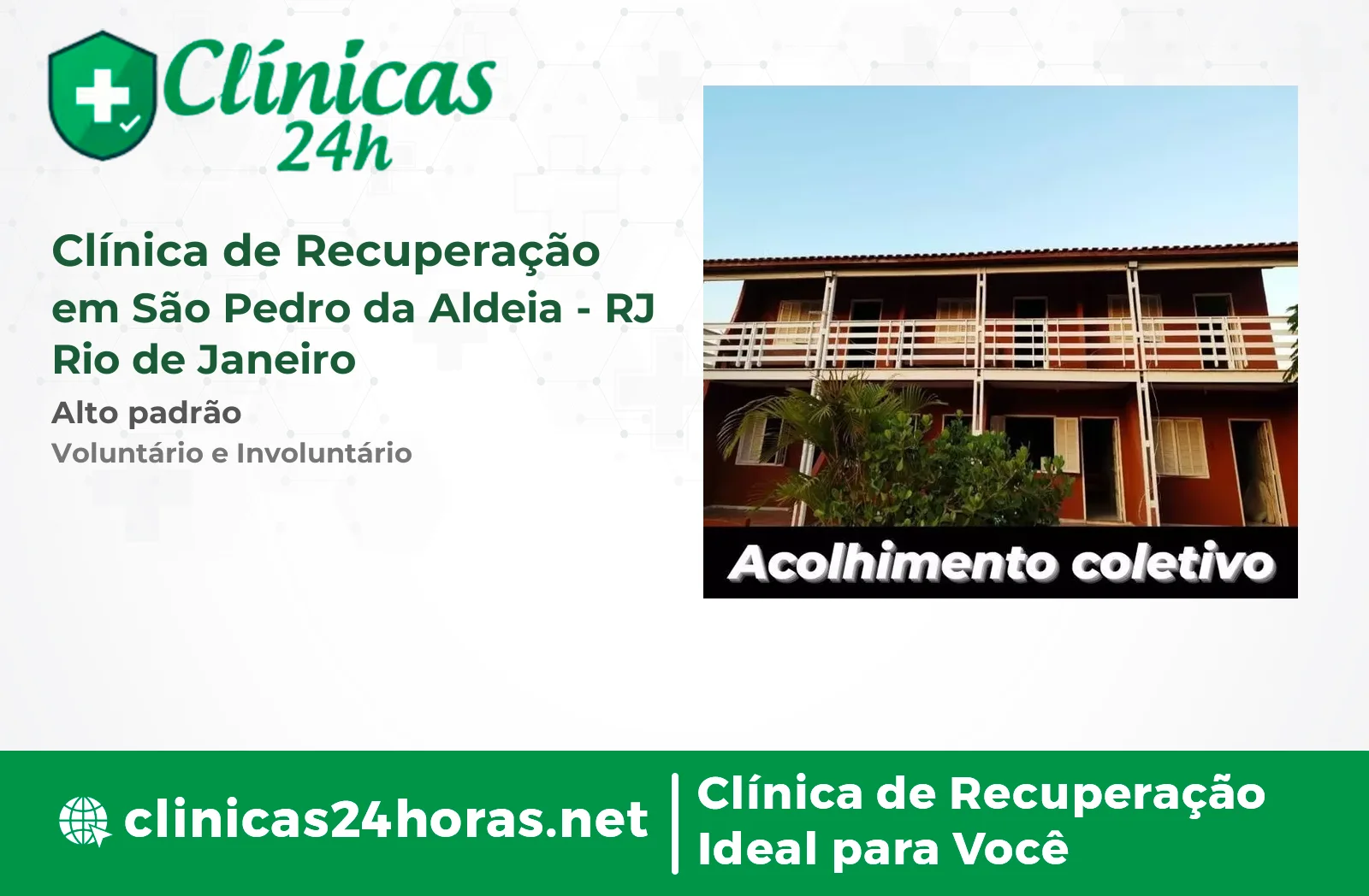 Clínica de Recuperação em São Pedro da Aldeia Masculina 2