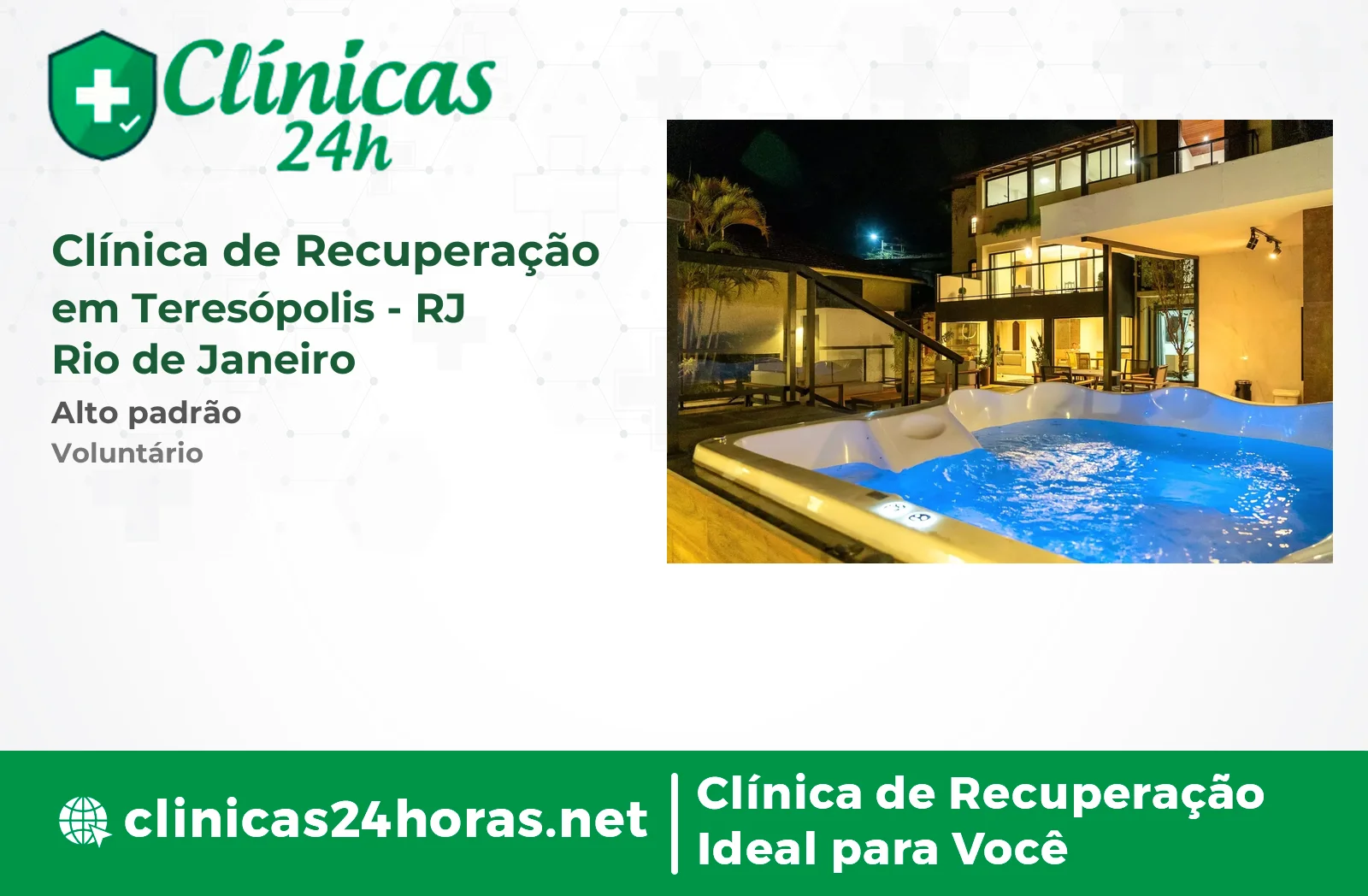 Clínica de Recuperação em Teresópolis Mista