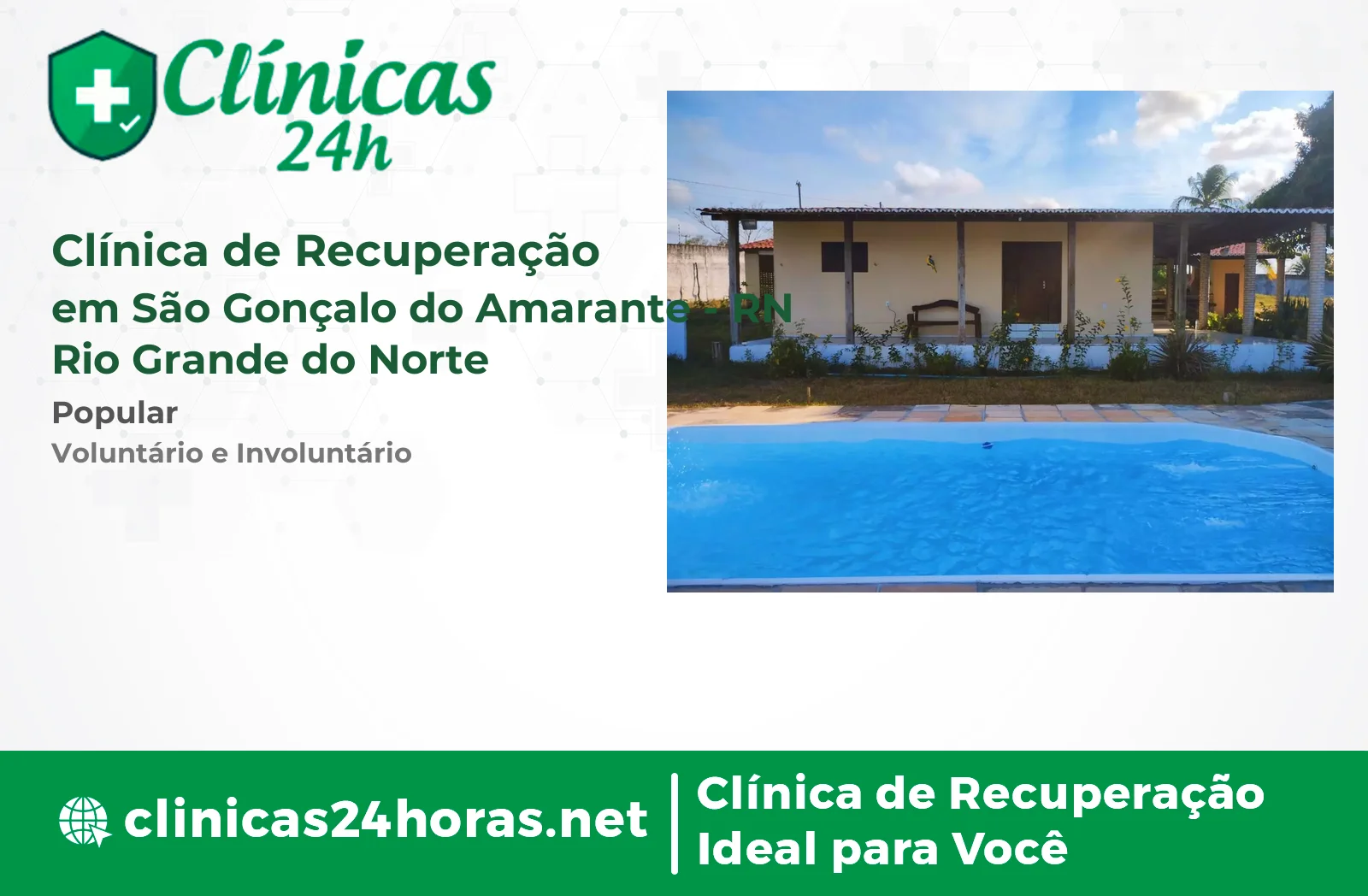 Clínica de Recuperação em São Gonçalo do Amarante Mista 4