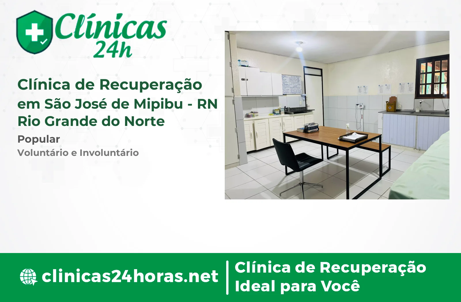 Clínica de Recuperação em São José de Mipibu Masculina 2