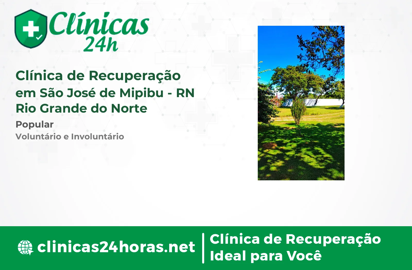 Clínica de Recuperação em São José de Mipibu Masculina 5