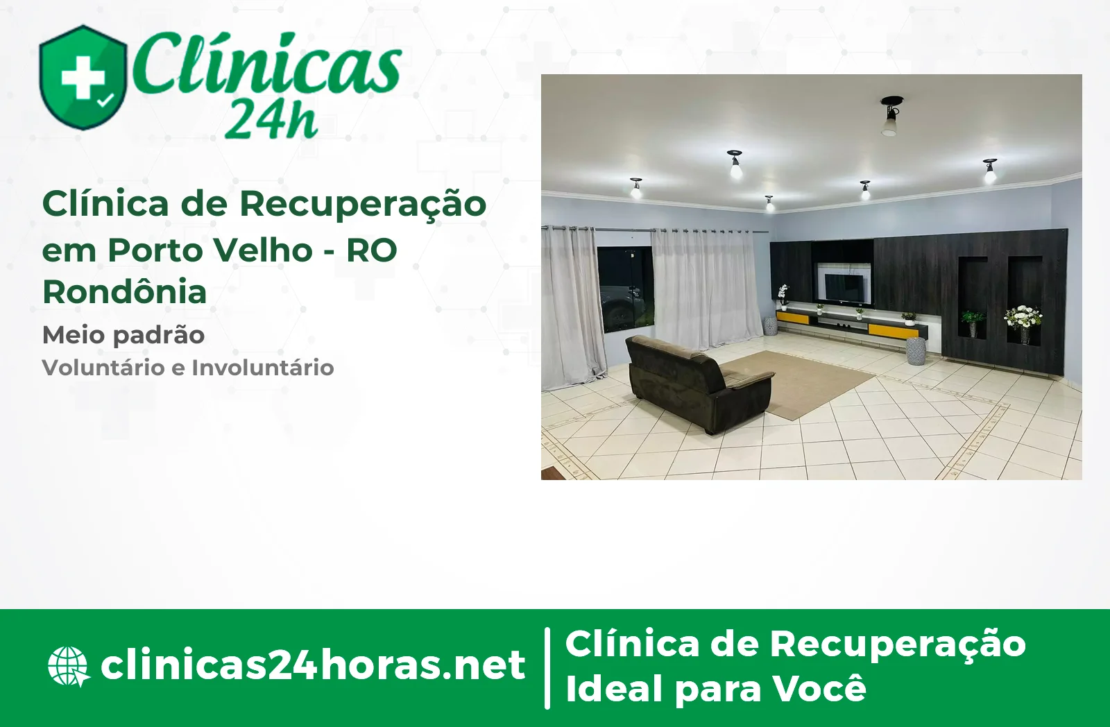 Clínica de Recuperação em Porto Velho Feminina
