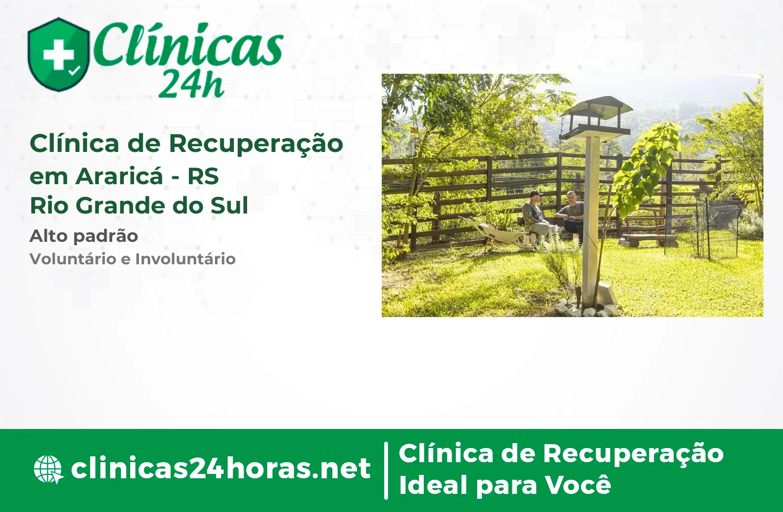Clínica de Recuperação em Araricá Masculina 3