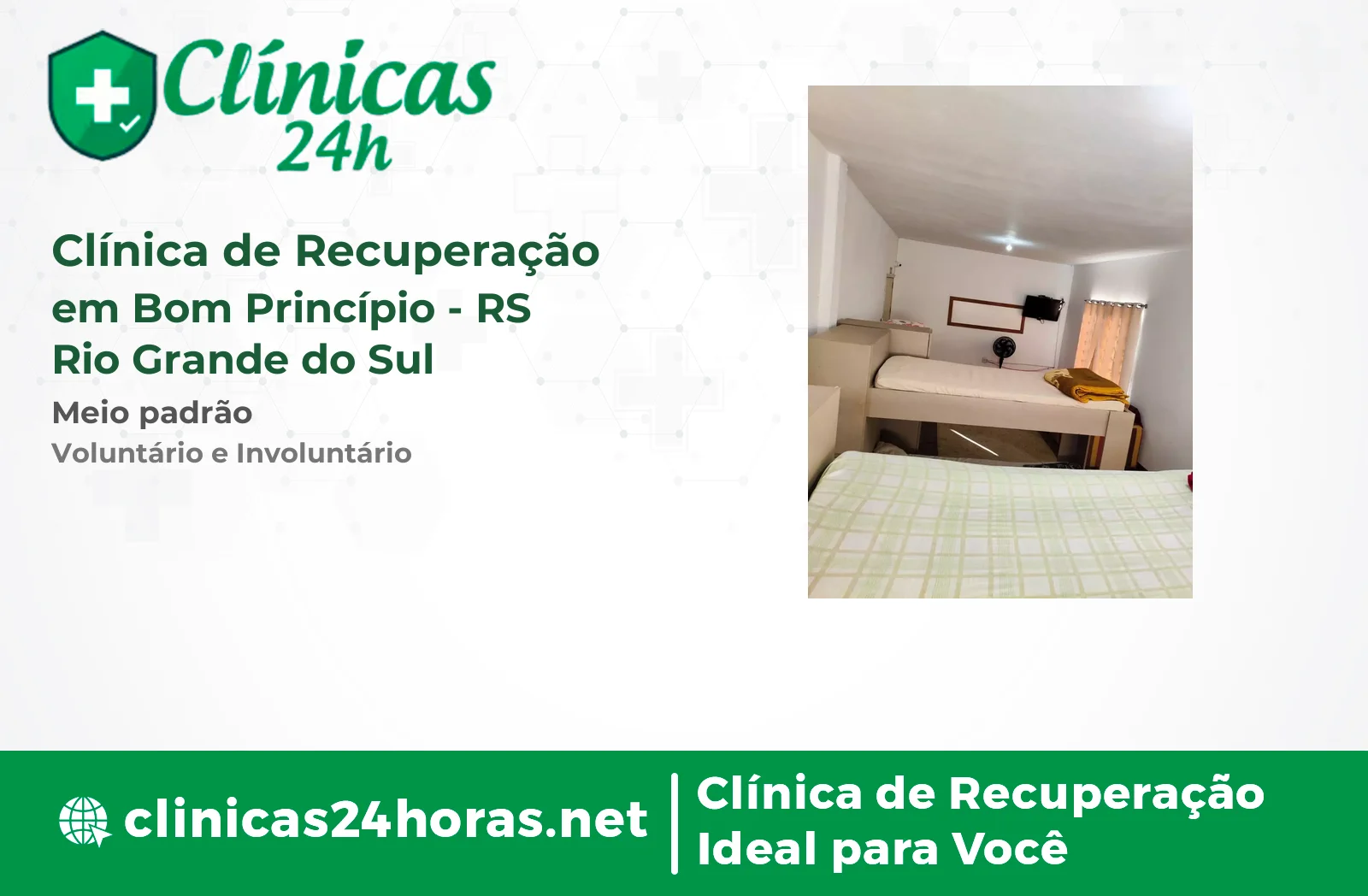 Clínica de Recuperação em Bom Princípio Masculina 4