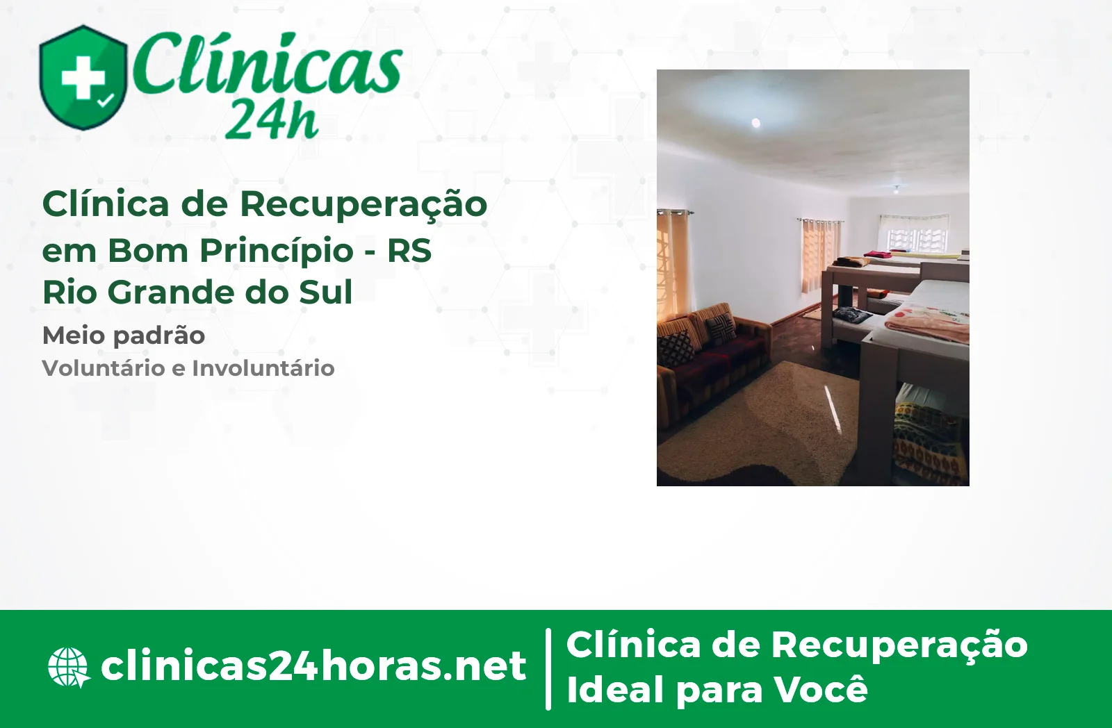 Clínica de Recuperação em Bom Princípio Masculina 5