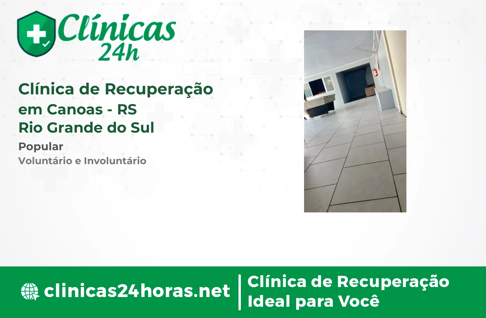 Clínica de Recuperação em Canoas Masculina 5