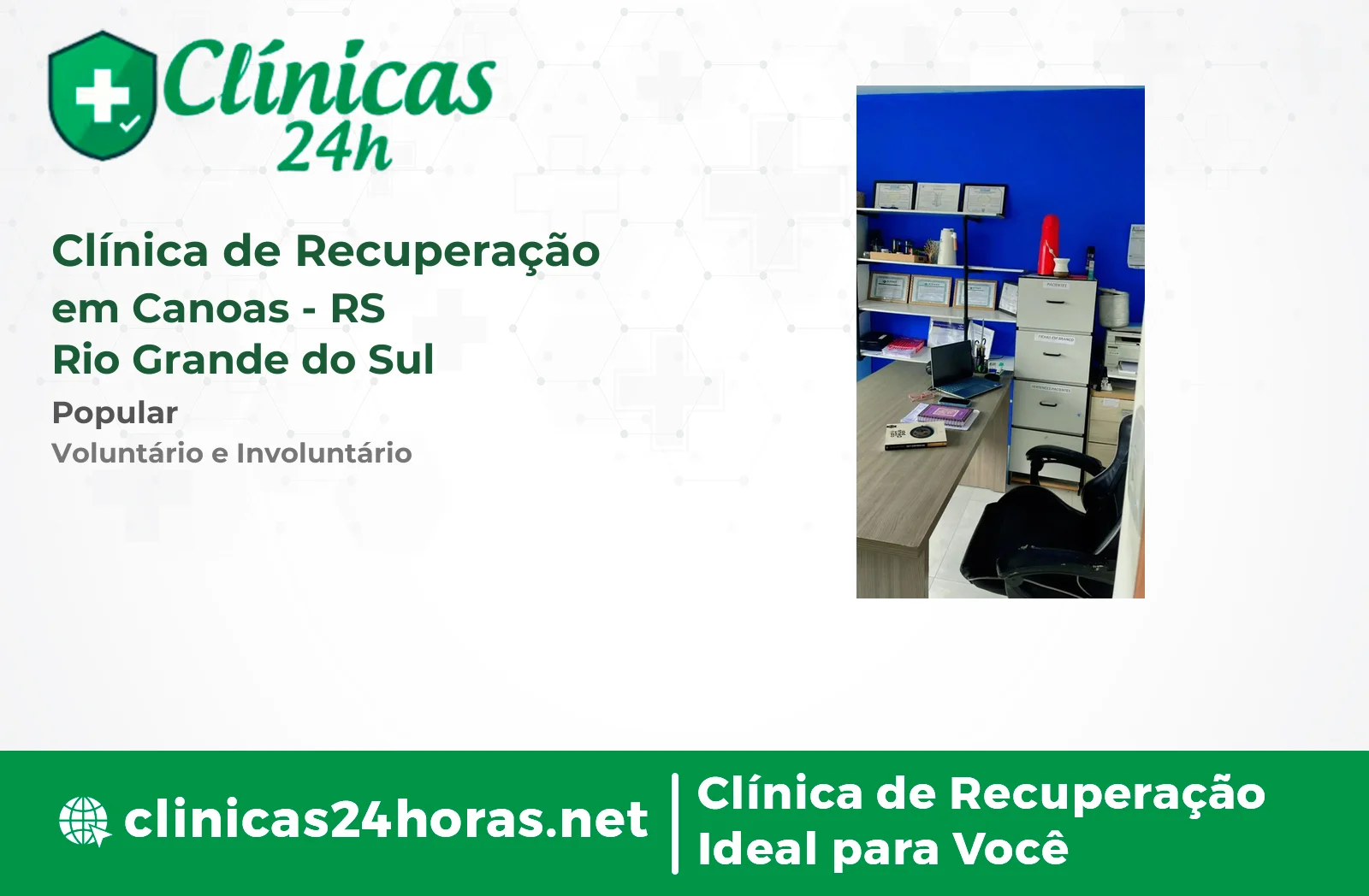 Clínica de Recuperação em Canoas Masculina 3
