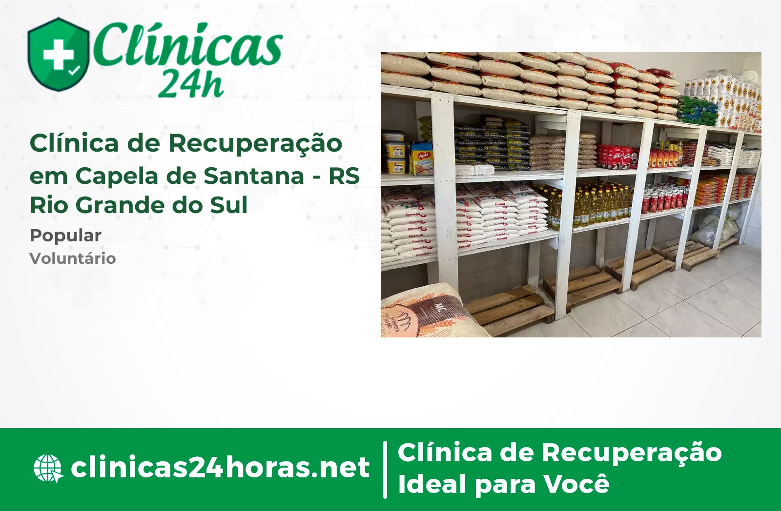 Clínica de Recuperação em Capela de Santana Masculina 2