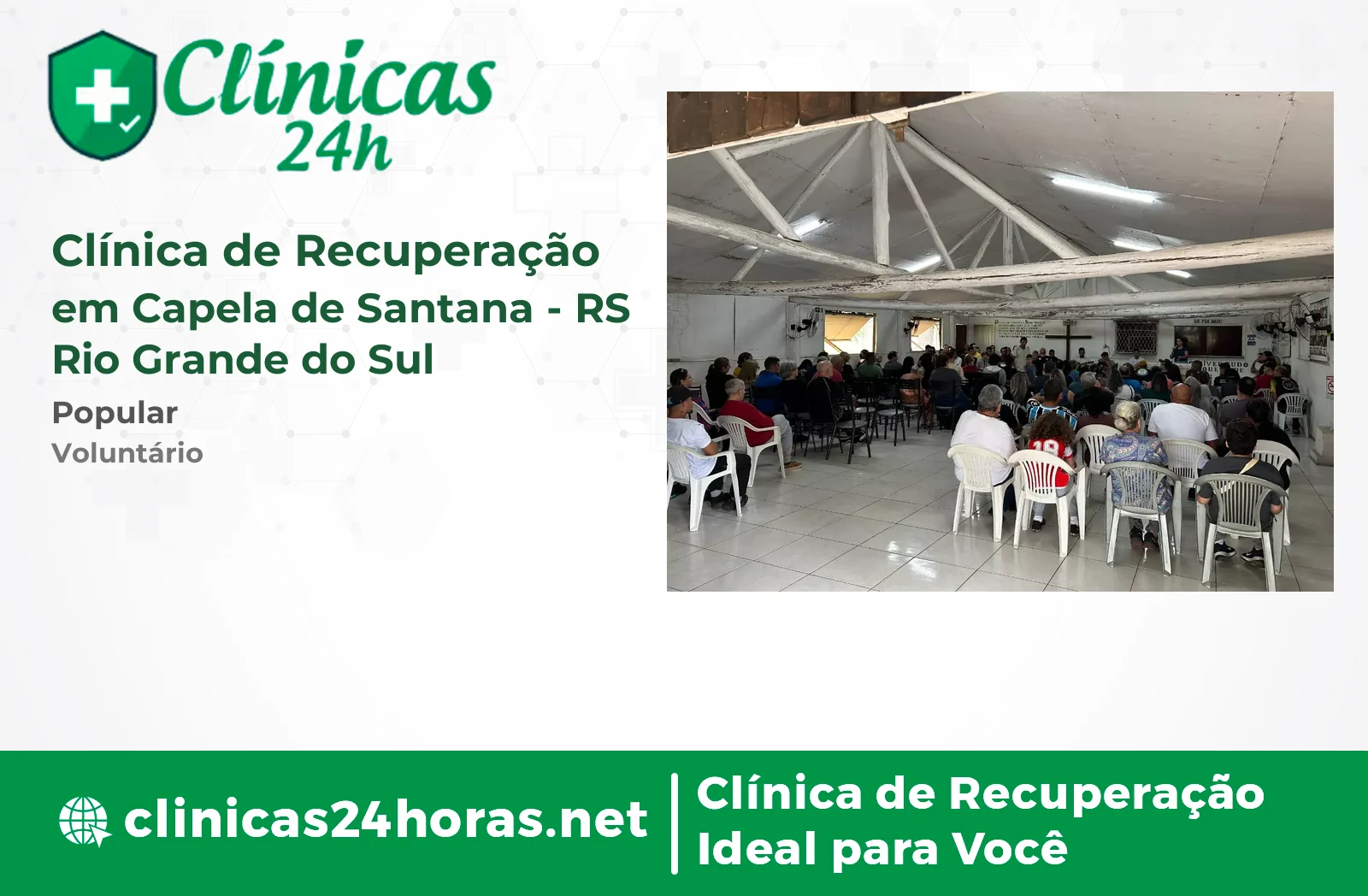 Clínica de Recuperação em Capela de Santana Masculina 3