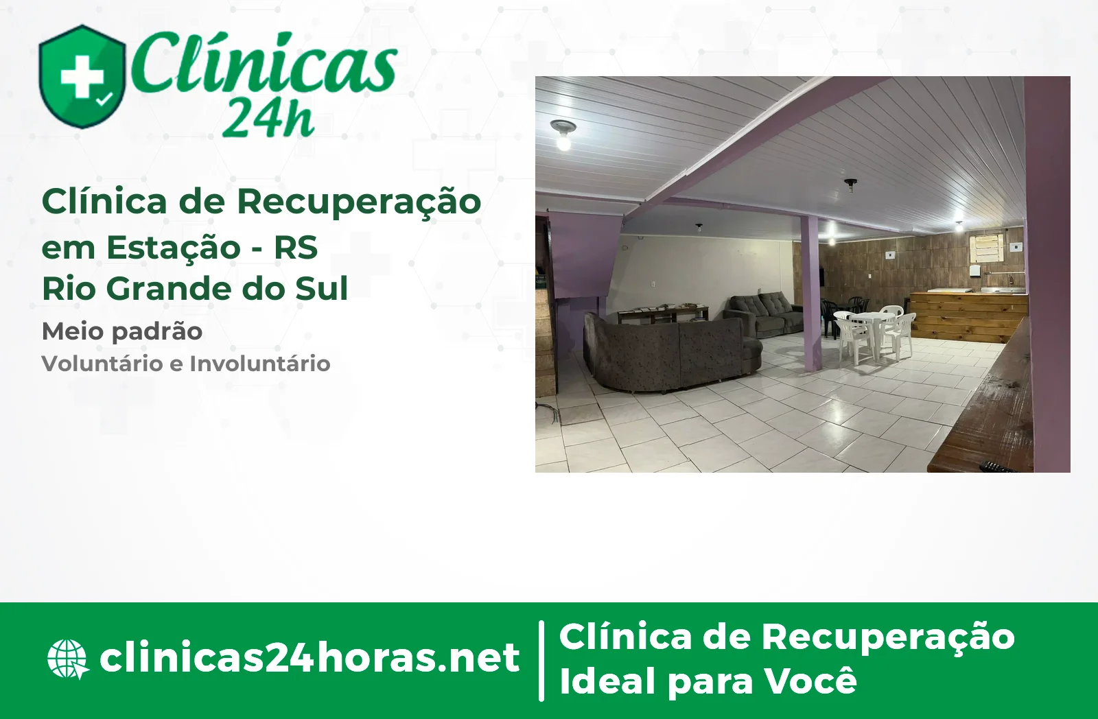 Clínica de Recuperação em Estação Masculina 5