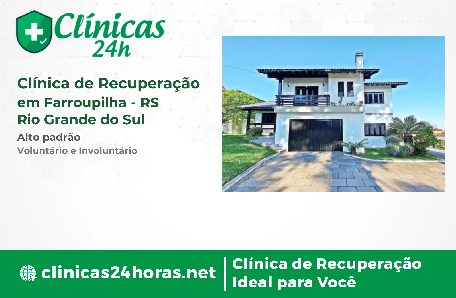 Clínica de Recuperação em Farroupilha Masculina