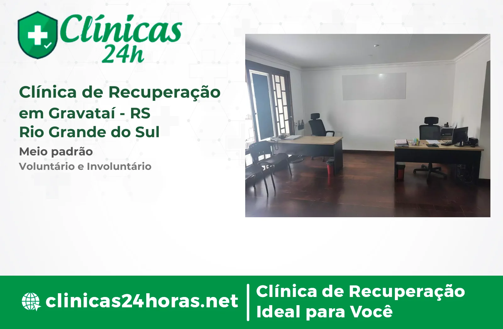 Clínica de Recuperação em Gravataí Masculina 2