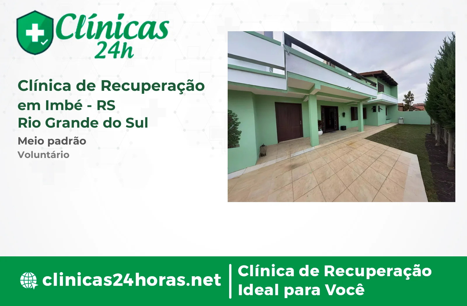 Clínica de Recuperação em Imbé Masculina 2