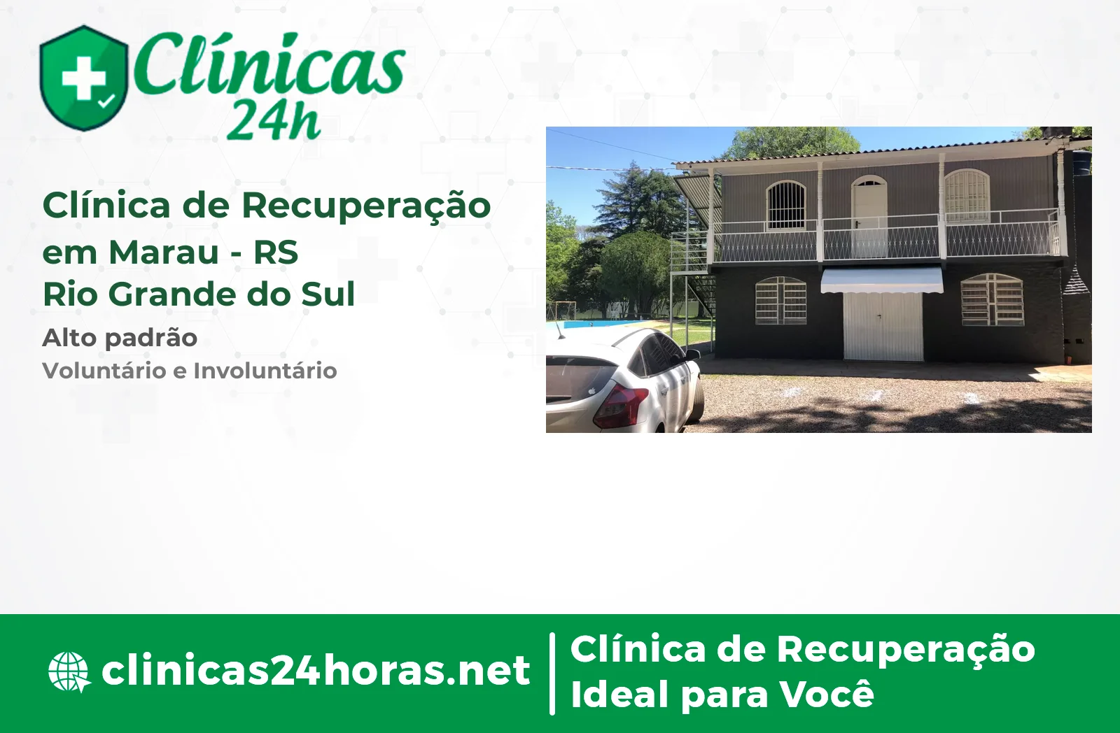Clínica de Recuperação em Marau Masculina 5