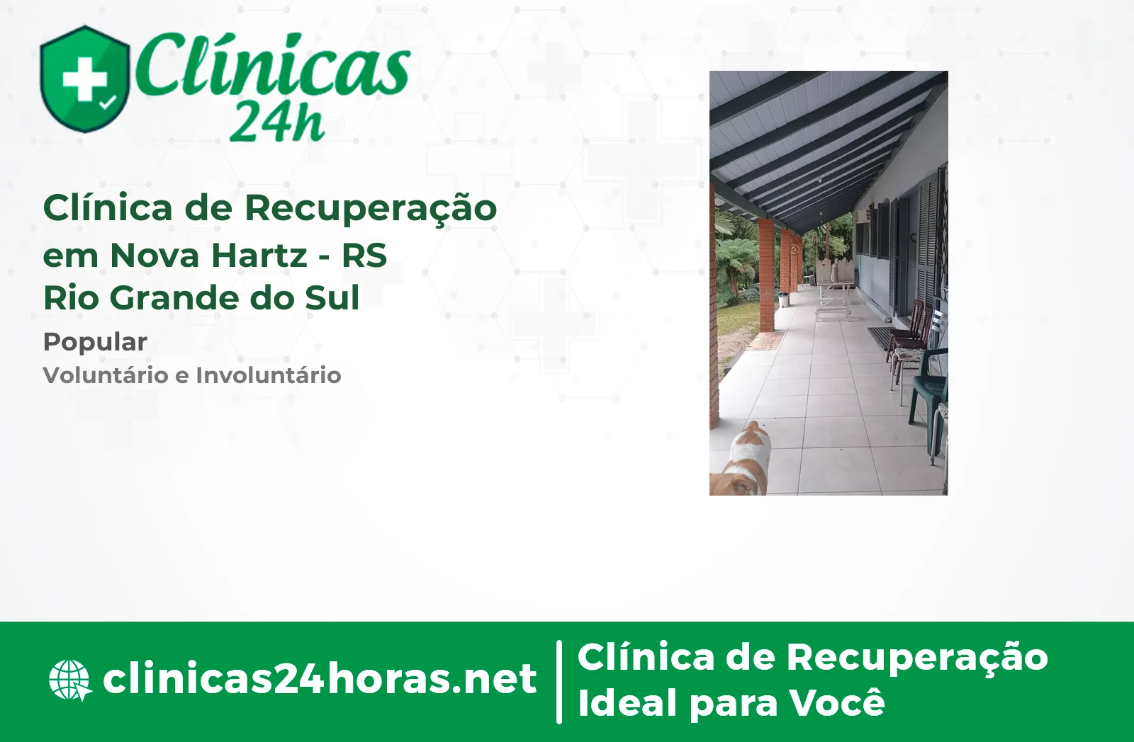 Clínica de Recuperação em Nova Hartz Masculina 5
