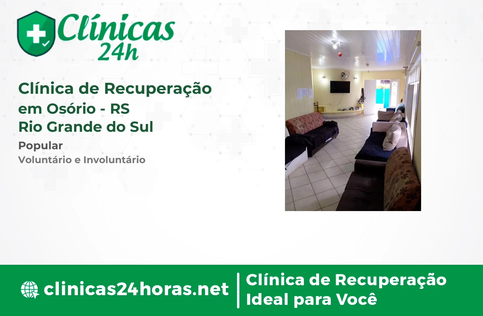 Clínica de Recuperação em Osório Masculina 5