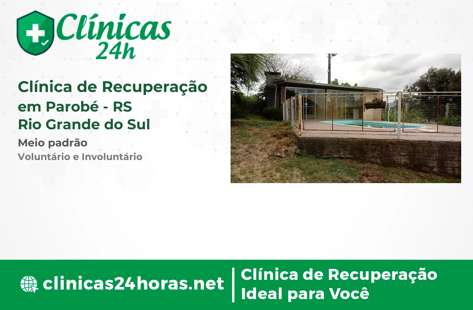 Clínica de Recuperação em Parobé Masculina-3 5