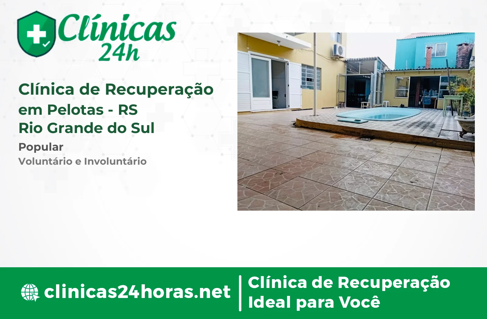 Clínica de Recuperação em Pelotas Masculina 2