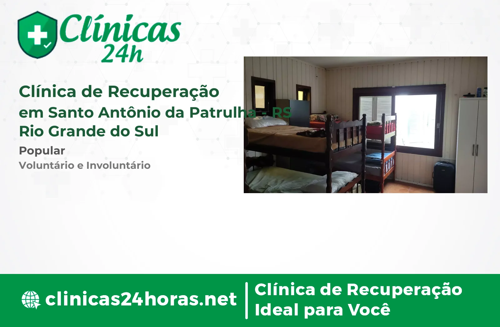 Clínica de Recuperação em Santo Antônio da Patrulha Masculina 2