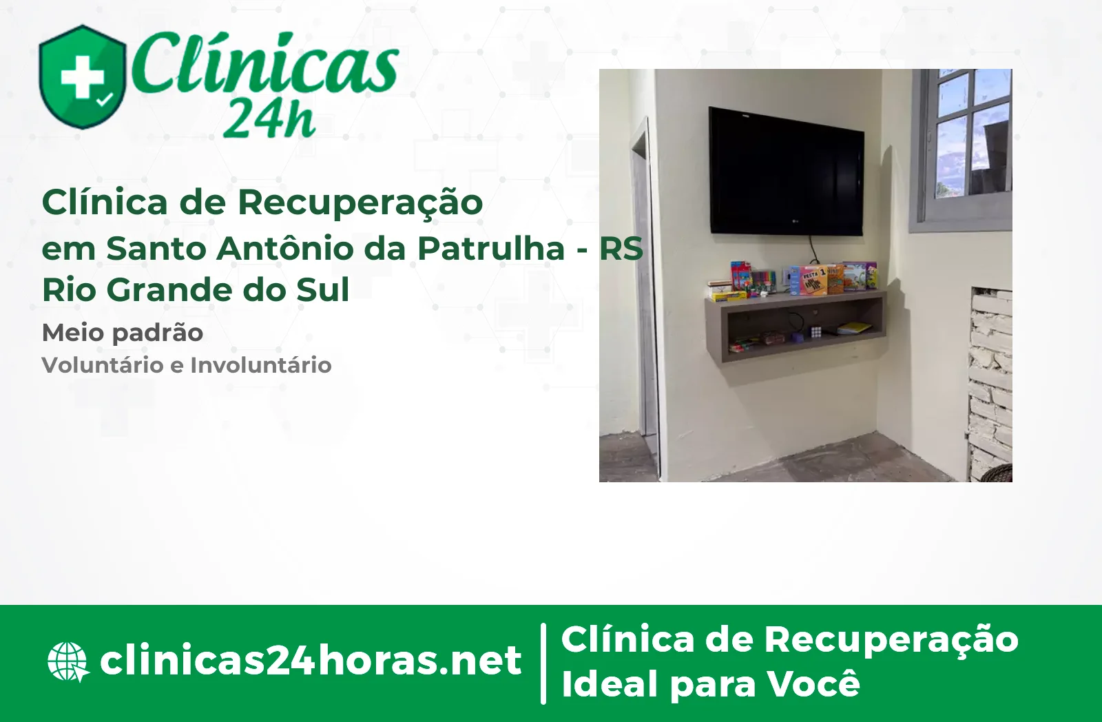 Clínica de Recuperação em Santo Antônio da Patrulha Mista 3