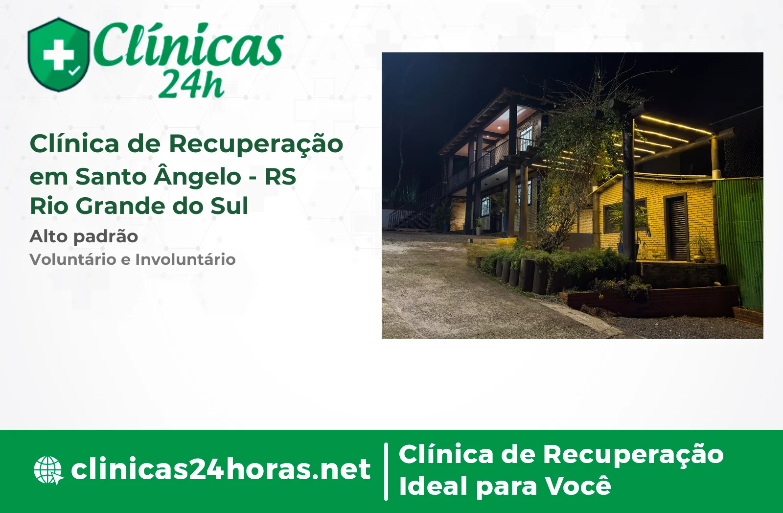 Clínica de Recuperação em Santo Ângelo Masculina 2