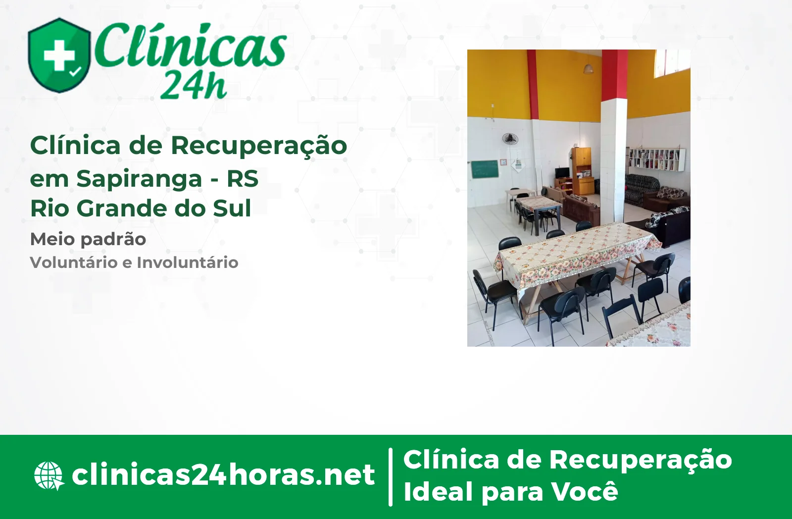 Clínica de Recuperação em Sapiranga Feminina 3